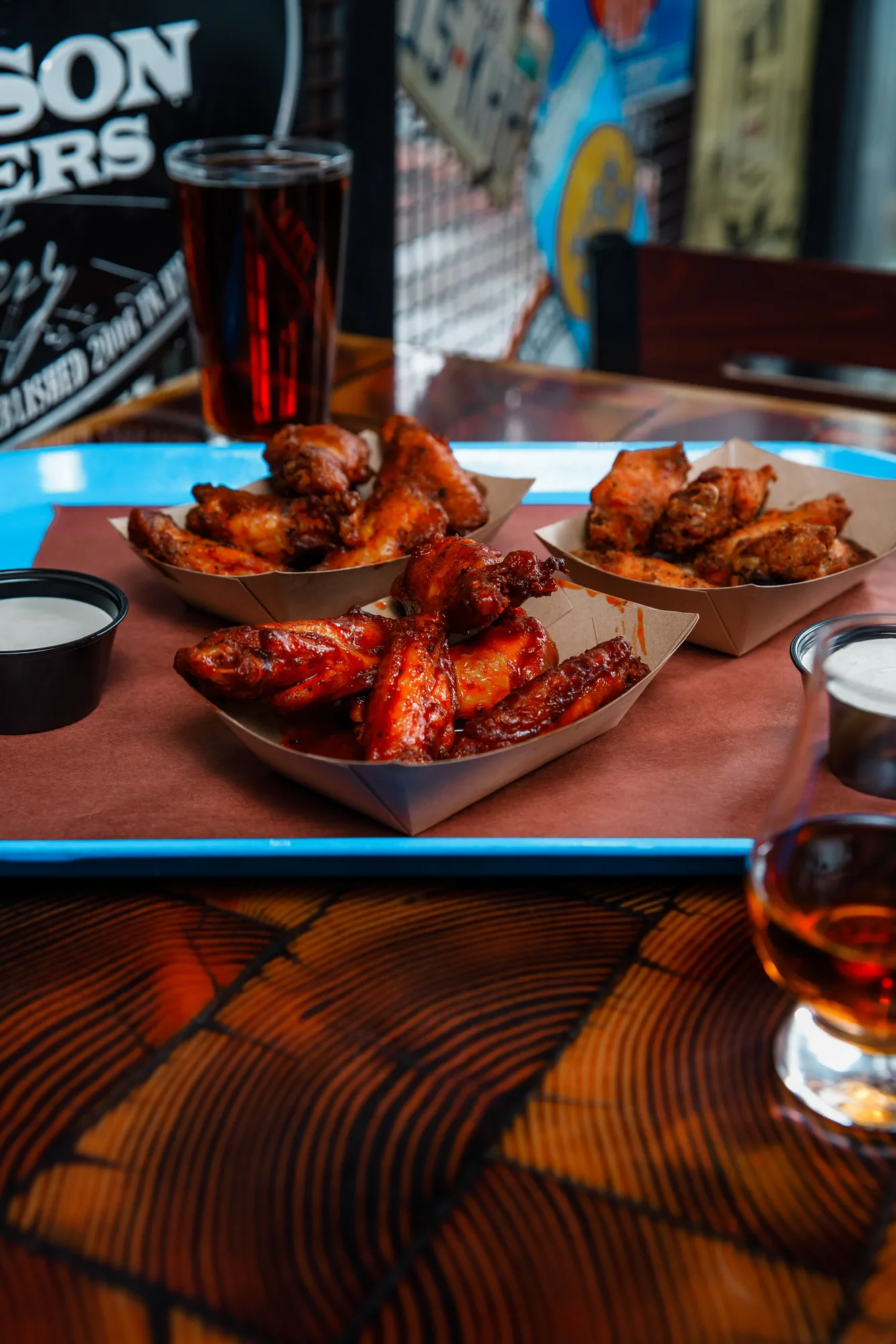 5 Smoked Wings